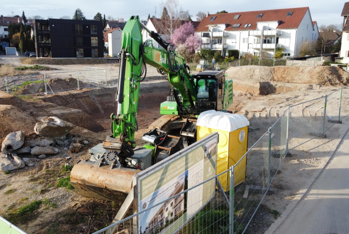 Baustart... jetzt geht es los!