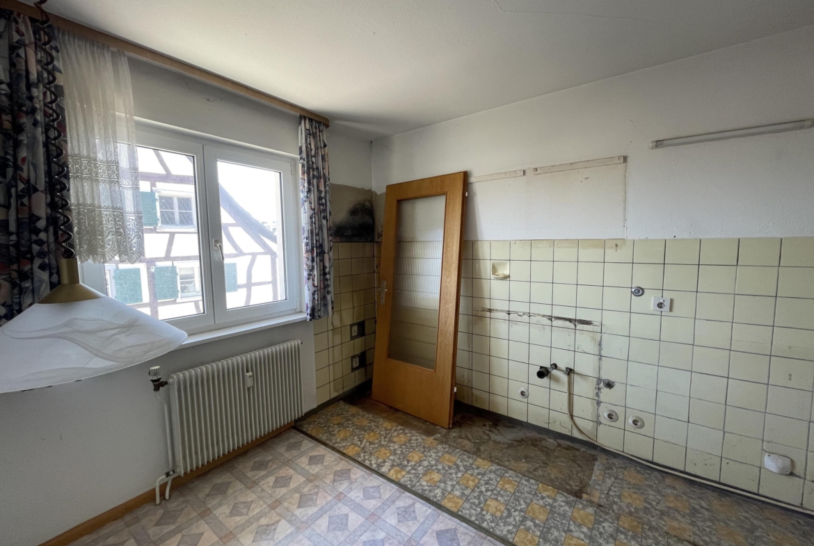 sanierungsbedürftiger Teil