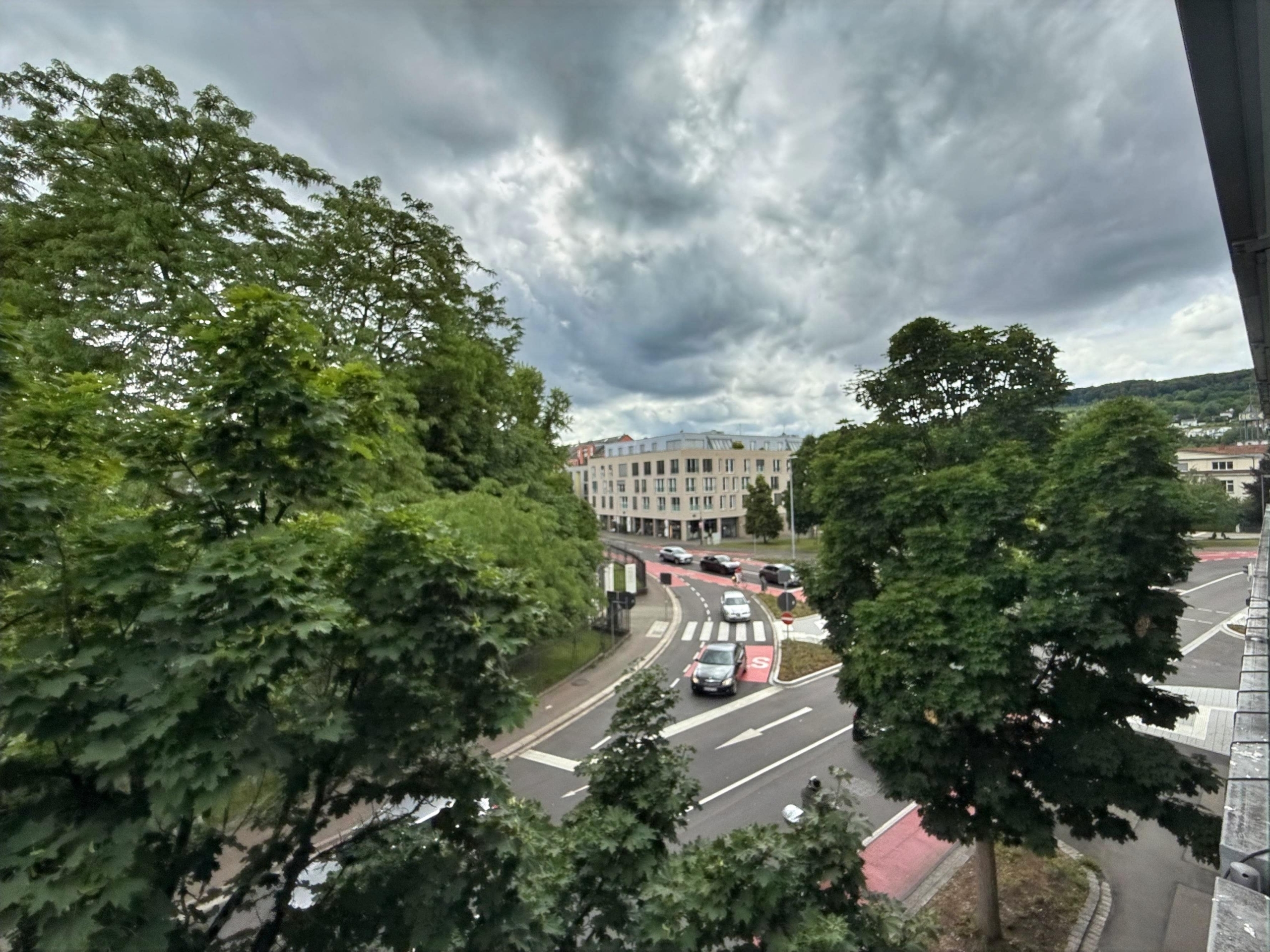 Aussicht von der Wohnung