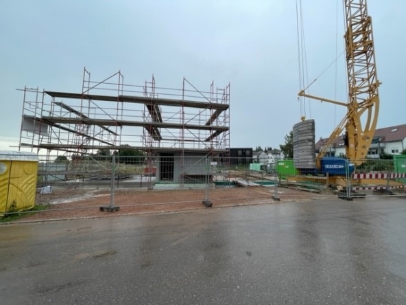Baustelle im Juli 2025
