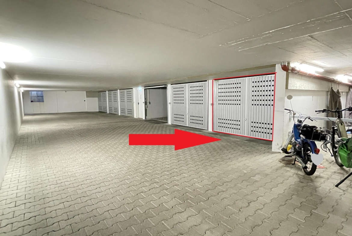 Garage in der Tiefgarage