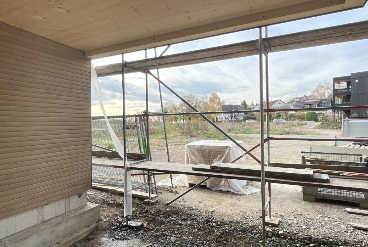 überdachte Terrasse inkl. Sichtschutz