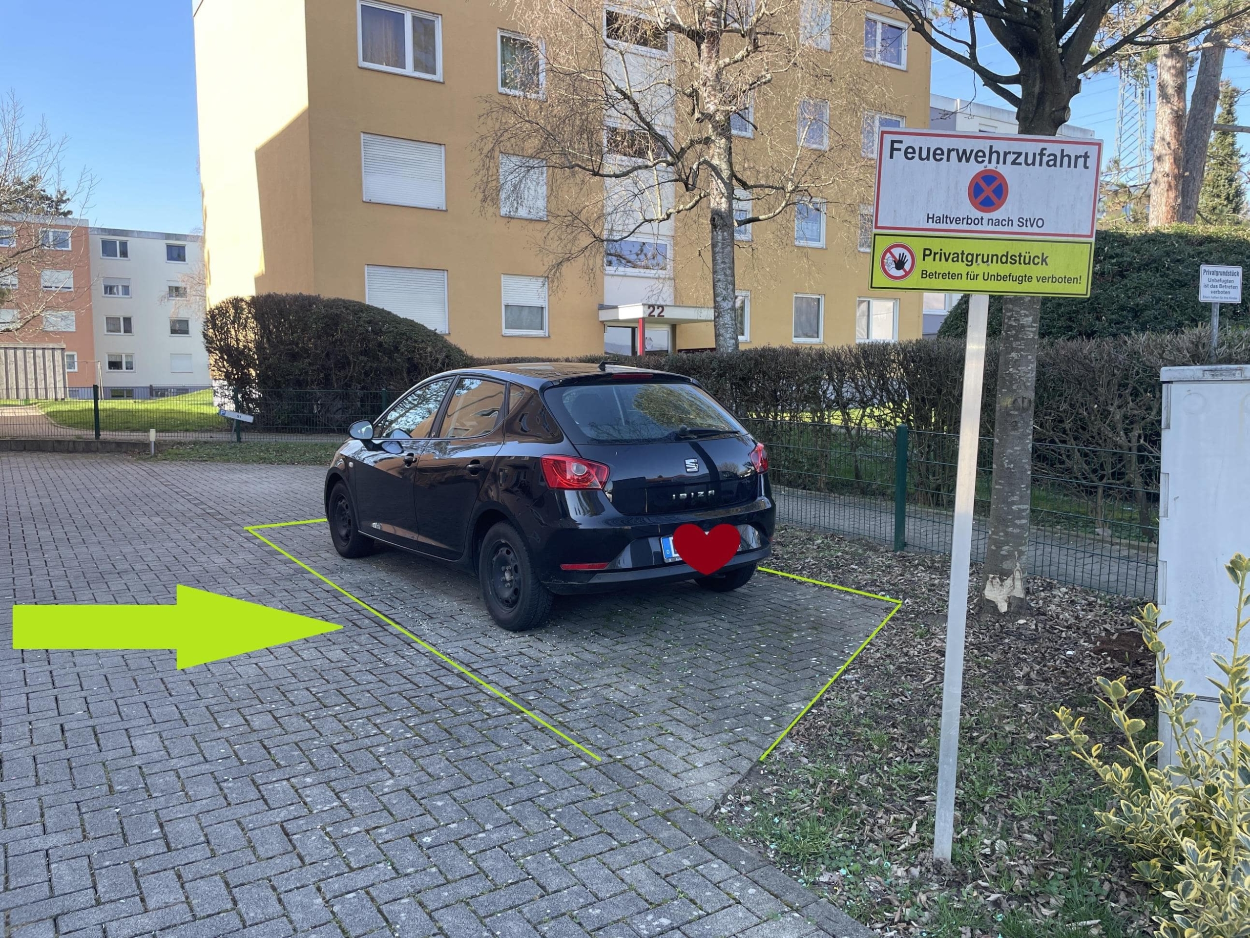 Außen-Stellplatz Nr. 50