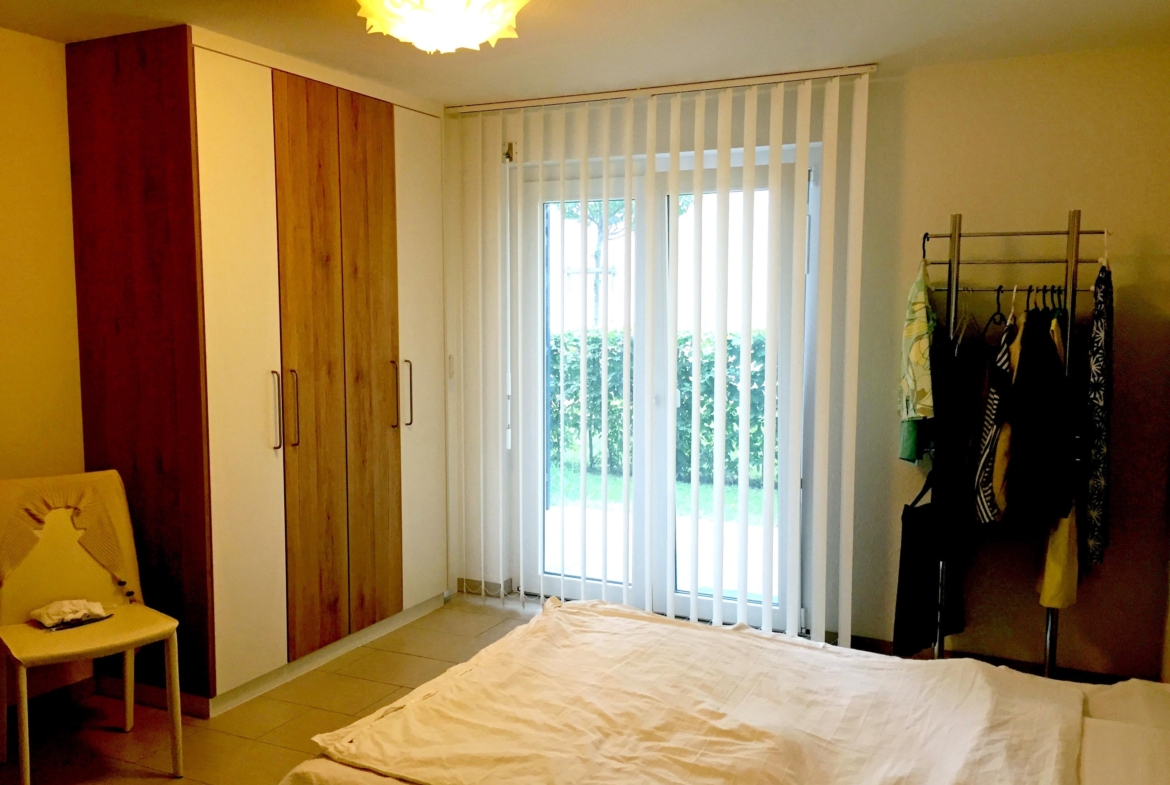 Schlafzimmer mit Terrasse