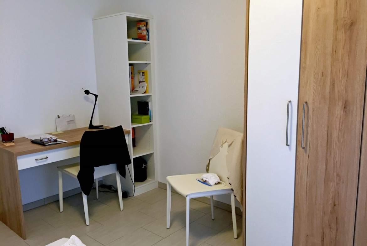 Arbeitsecke im Schlafzimmer