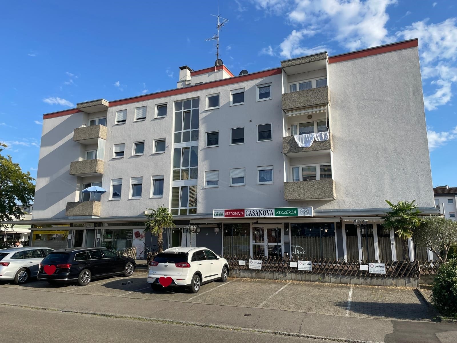 Hausansicht Straße